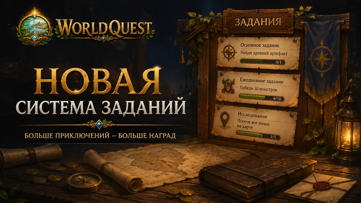 Новая система заданий